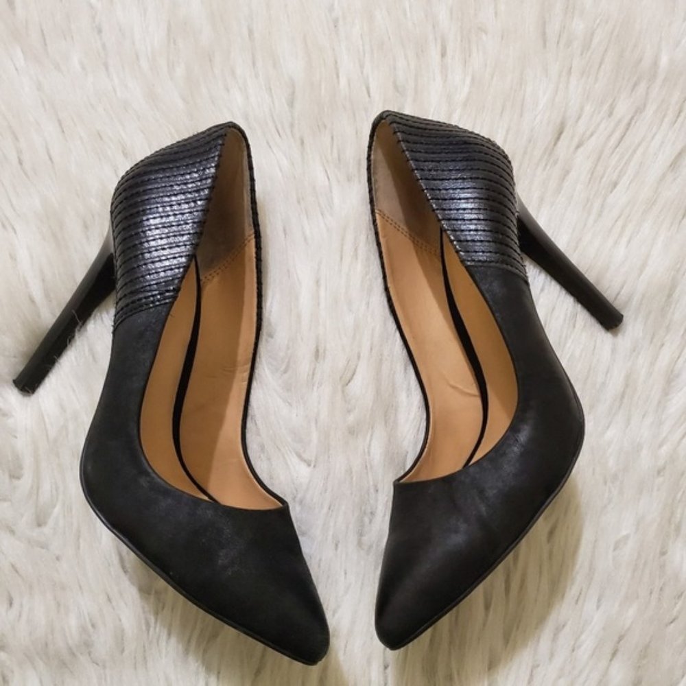 Joe’s Jeans Jaime Black Pointy Toe Pump